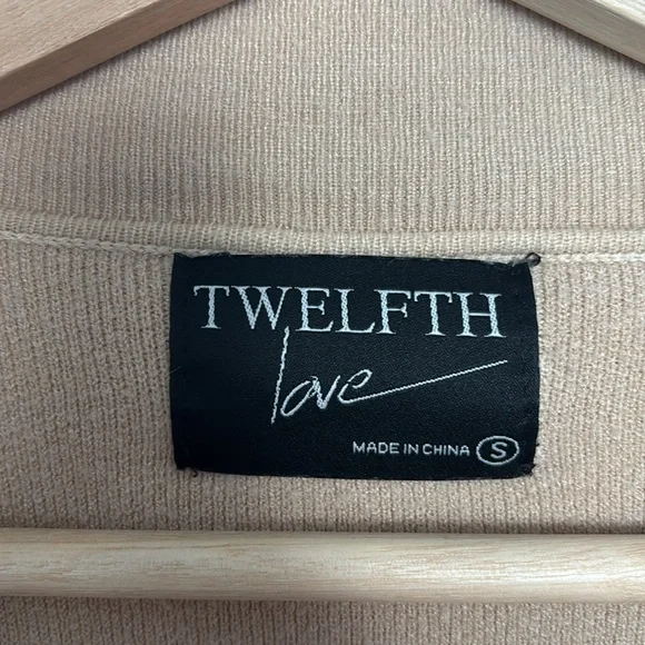 Twelfth Love open front waterfall cardigan - Picture 2 of 9